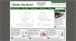Desktop Screenshot of gardencityrental.com